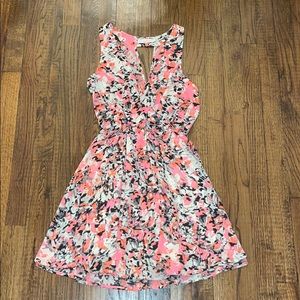 Lush Paint Splatter Pattern Dress Size XS